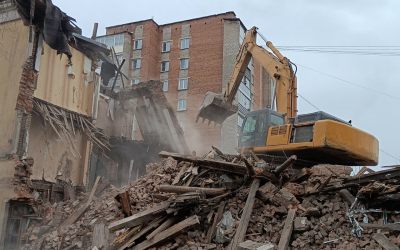 Промышленный снос и демонтаж зданий спецтехникой - Кызыл, цены, предложения специалистов