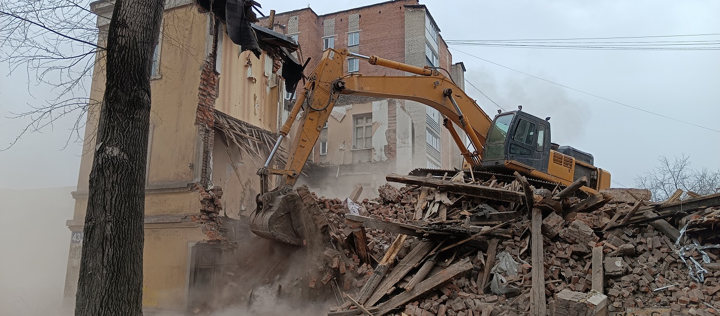 Услуги по сносу и демонтажу старых домов, строений и сооружений в Чадане